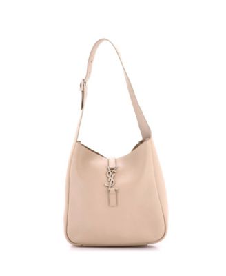 Small Le 5 a 7 Supple Hobo Leather