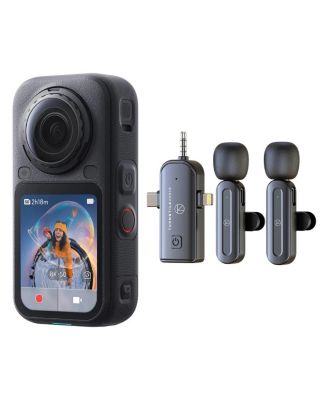 X6 8K 360 Action Camera Standard Bundle, with Lavalier Mic