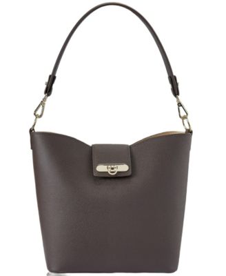 Isabel Leather Small Shoulder Handbag