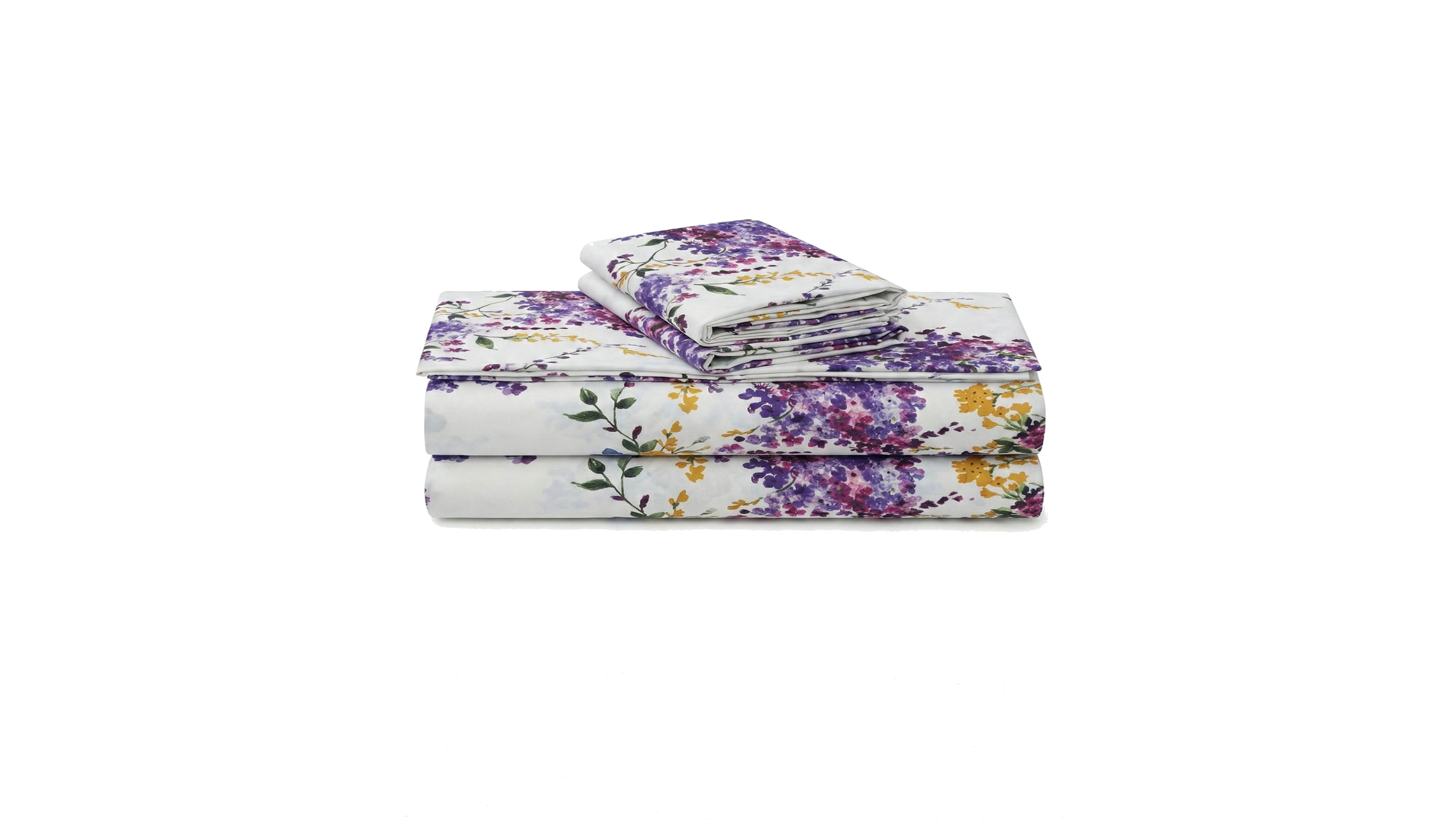 Azores Home Printed Microfiber Deep Pocket 3-Piece Sheet Set, Twin Xl