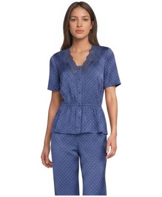Women's Silky Lace Blouse