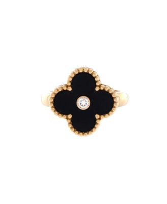 Pre-Owned Van Cleef and Arpels Vintage Alhambra Ring