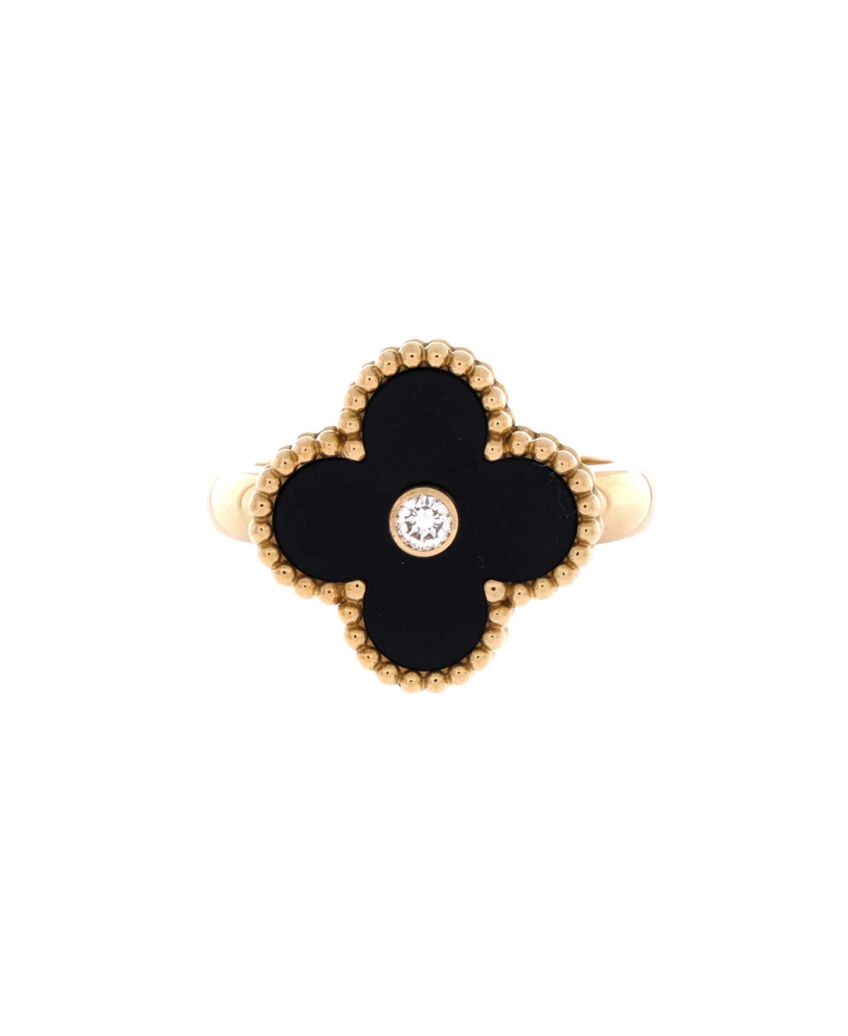Pre-Owned Van Cleef and Arpels Vintage Alhambra Ring - 18k yellow gold