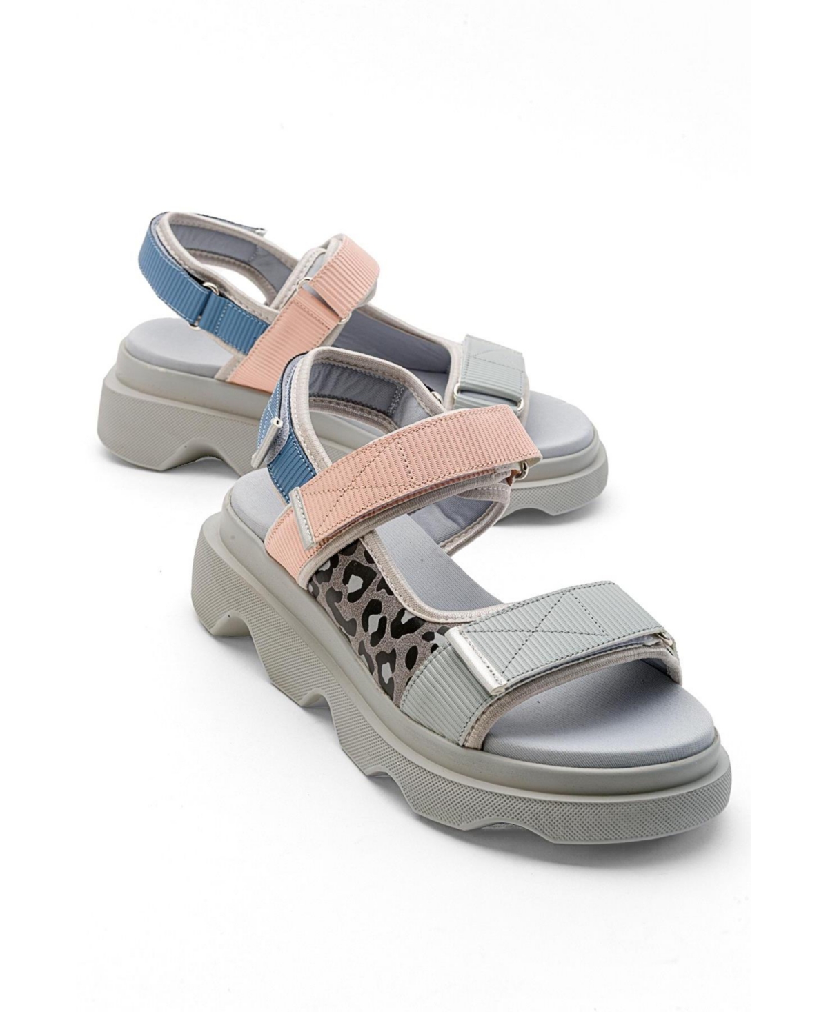 Prologue Shoes Women's Tedy Velcro Strap Sandal - Multi