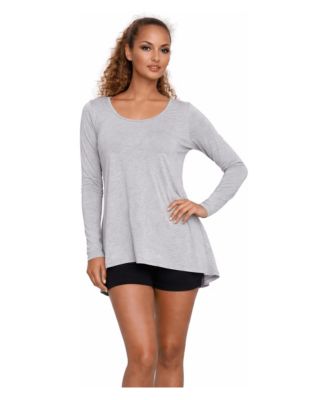 Women's Hi-Low Long Sleeve Tunic