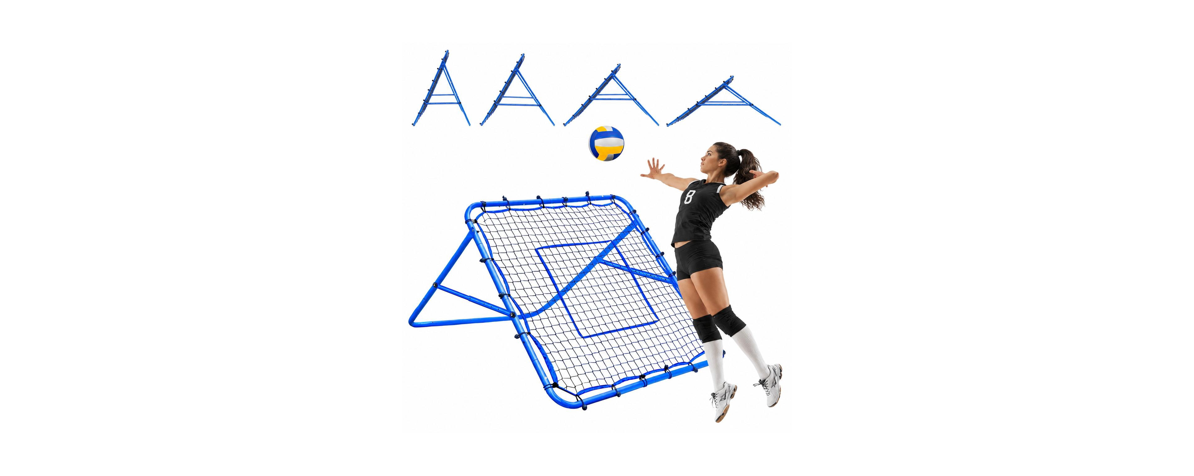 Peneyon Multi Sport Practice Rebounder Net Adjustable Angle Training Net