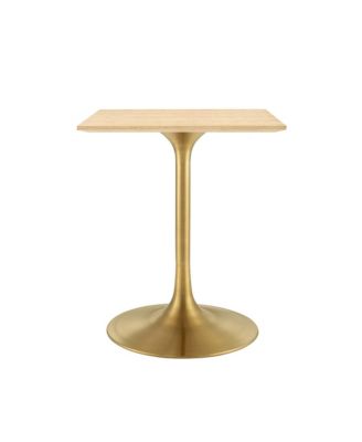 Lippa 24 inch Square Wood Dining Table