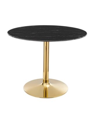 Verne 40" Artificial Marble Dining Table