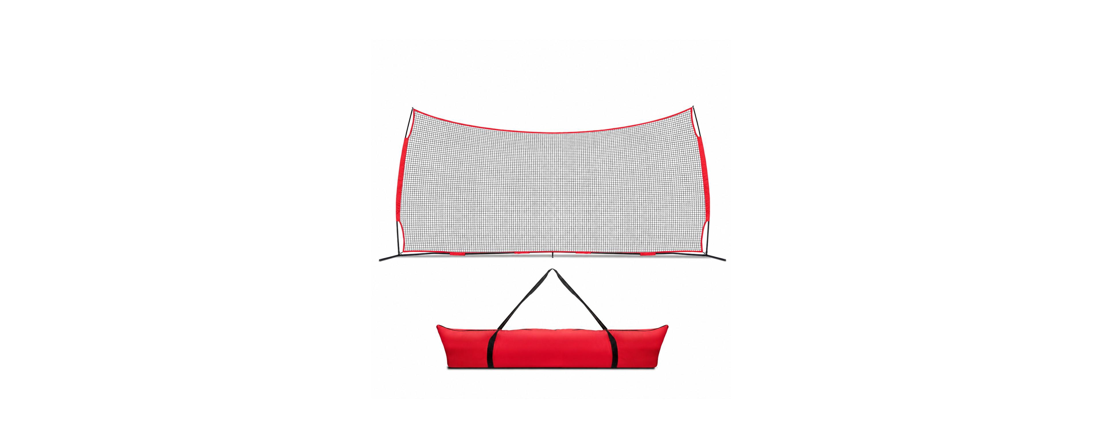 Peneyon Heavy Duty Multi Sport Ball Stop Net Easy Setup Portable Yard Practice Barrier