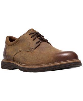 Men's Baystone Leather Plain Toe Derby Shoes