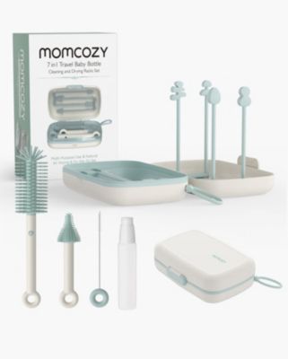 Classic Style Foldable Drying Rack Bottle Brush Set, 7-Piece
