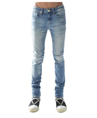 Men's Strat Super Skinny Stretch Light-Wash Jeans