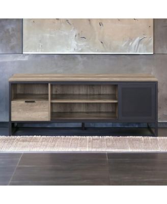 55 Inch TV Stand with 1 Drawer and 4 Compartments for up to 50 Inch TV