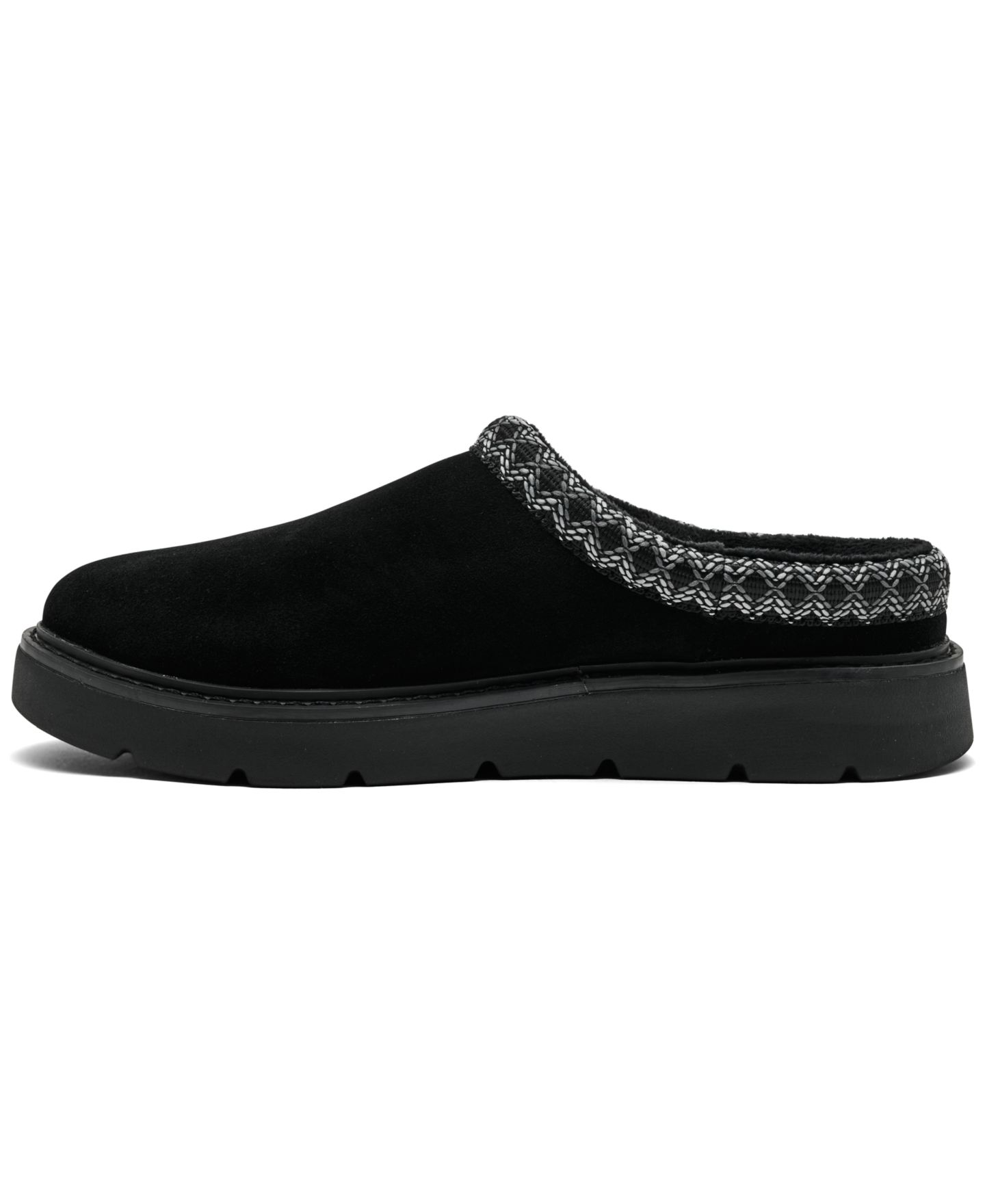 Женские тапочки-сабо Skechers Cozy Cascade с открытой пяткой и пеной с эффектом памяти, цвет: Чёрный — фото 3