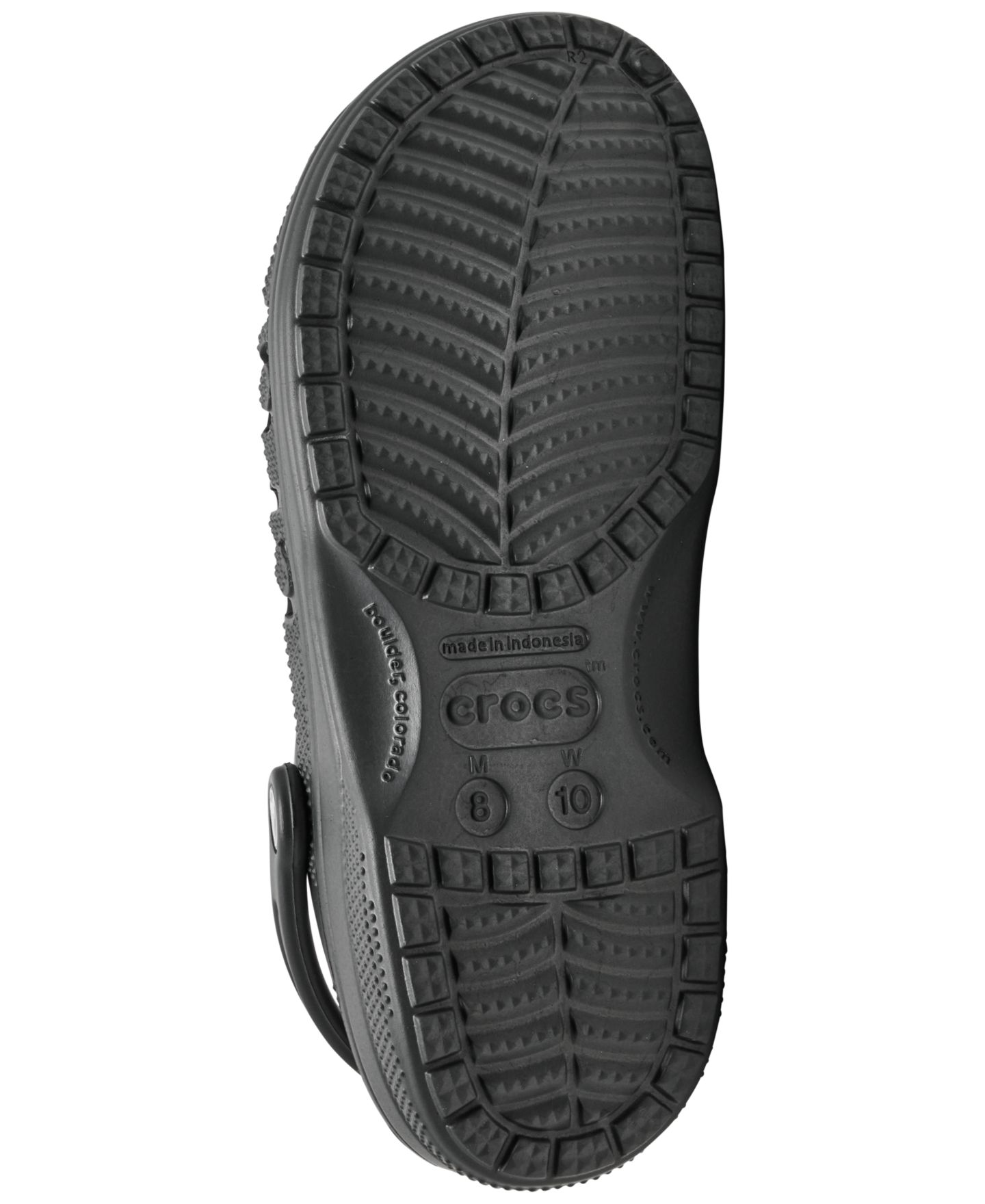 Сабо Crocs Baya с поворотными ремешками на пятке и вырезами, цвет: Графитовый — фото 6
