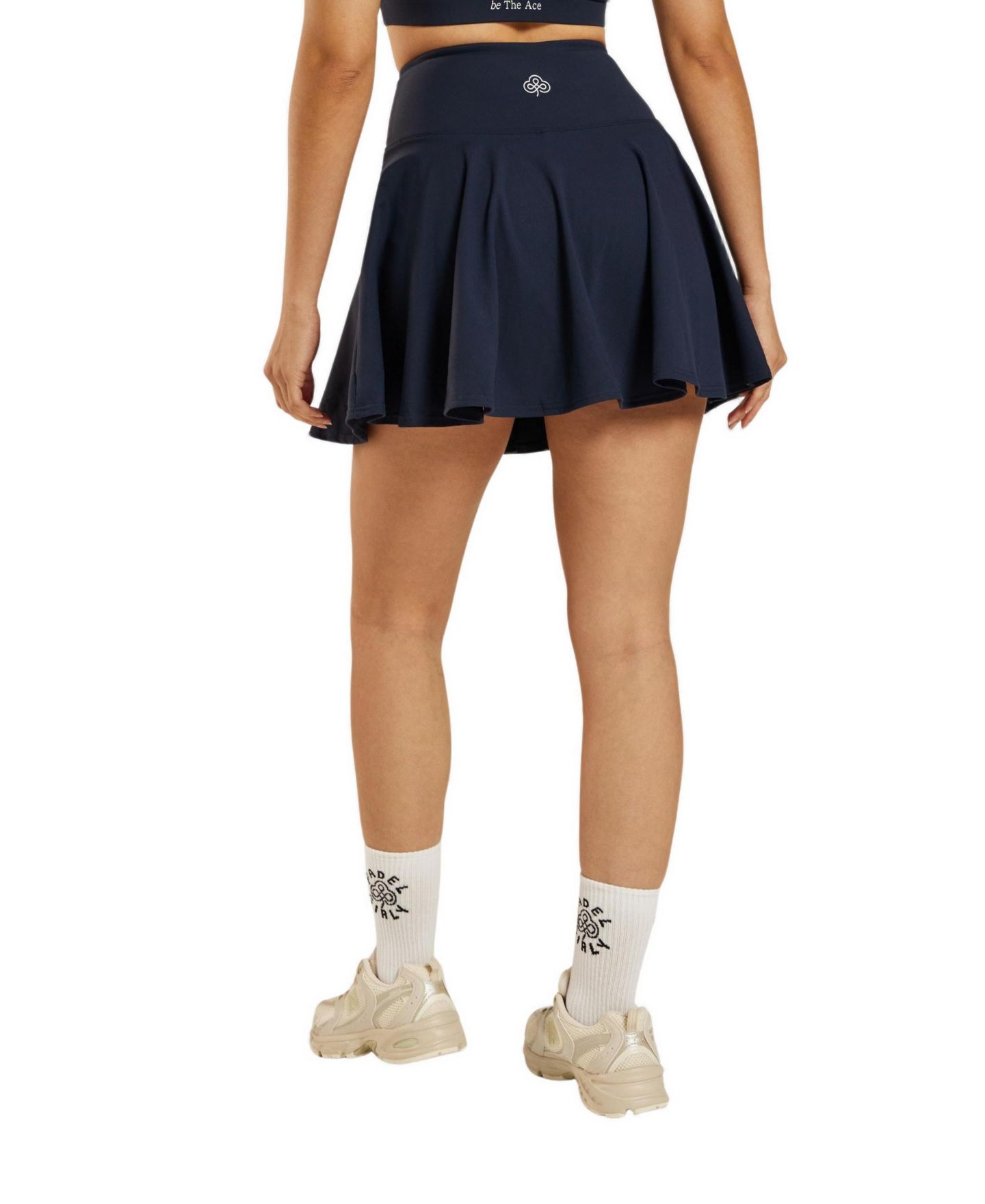 Женские шорты Be Athletica Be 180 High-Waisted Built-In Shorts Skort, 2.36" Inseam, цвет: Тёмно-синий — фото 2