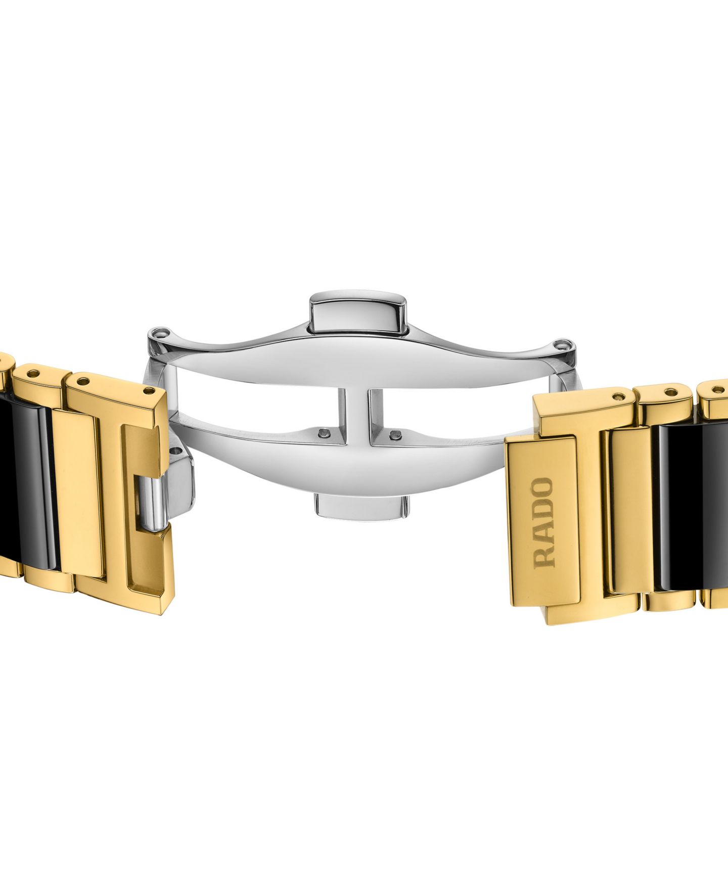 Женские часы Rado Swiss Quartz Integral Two-Tone Stainless Steel 31.5mm — фото 5