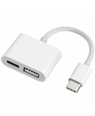 USB C to USB OTG Adapter 100W Charging 10Gbps Data Transfer MFi Certified