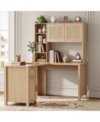 Office Small Spaces Compact Corner Computer Home Office Workstation Desk
