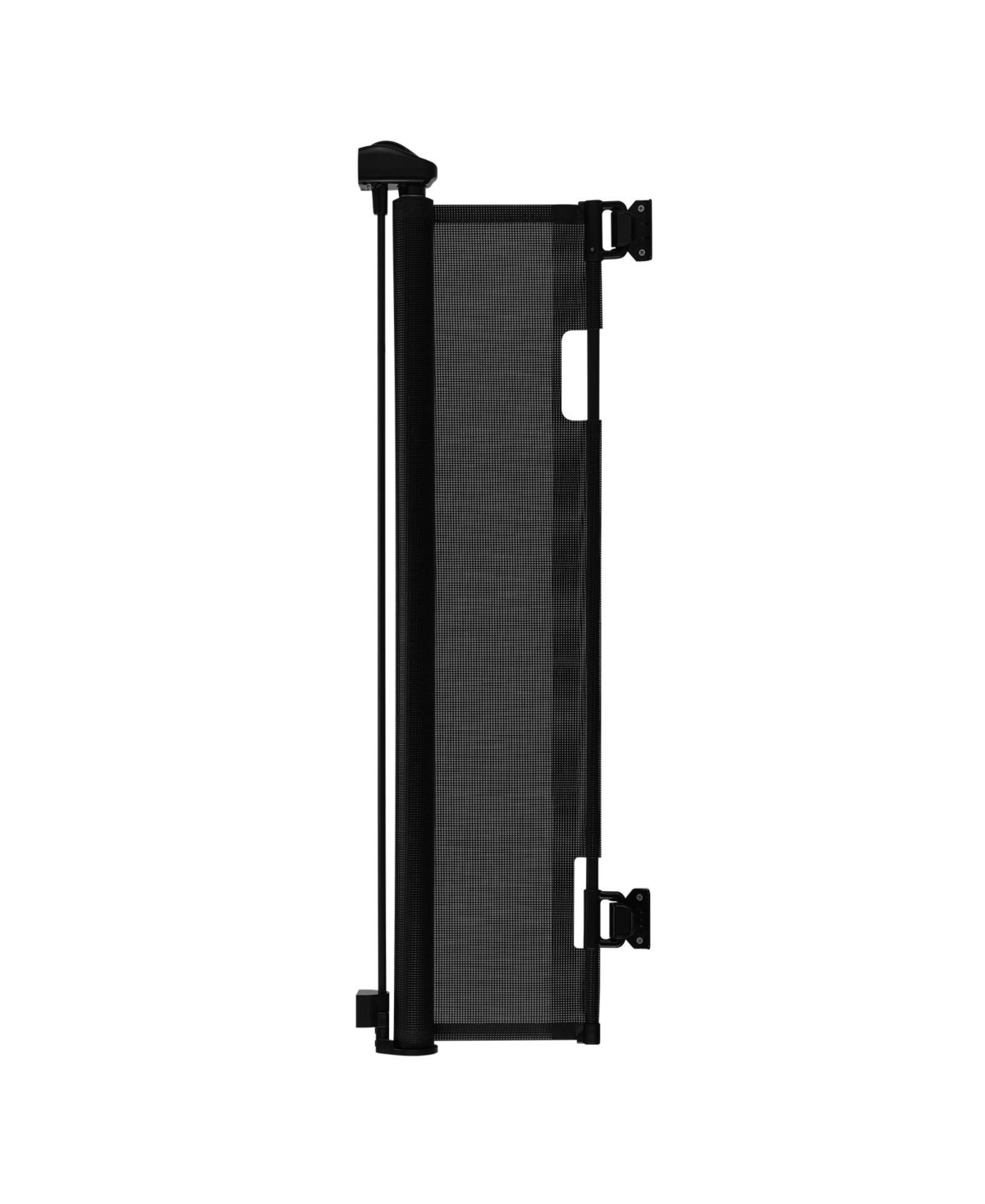 Sugift Retractable Mesh Baby Dog Gate 72.8in Wide 38.5in Tall Security Lock for Stairs Indoor Outdoor