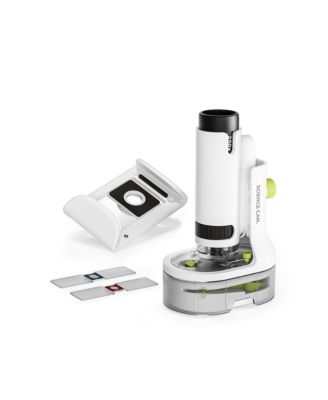 Portable Microscope Scientific Learning and Nature Exploration 1-Piece Microscope Toy, Ages 8+