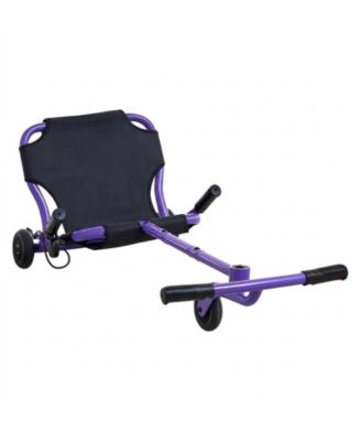 Wiggle Ride-On Scooter with Rear Hand Brake & Light-Up Wheels, 150 lb Capacity, Ages 4+