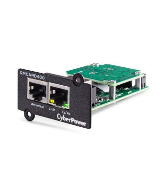 RMCARD400 Gigabit Remote Monitoring and Management Card, Compatible with Select CyberPower UPS Systems