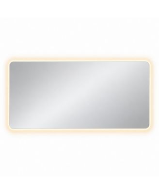 48 x 24 Inch LED Bathroom Vanity Mirror with Backlit 3 Color Dimmable Lighting Anti Fog Memory Function Wall Mount