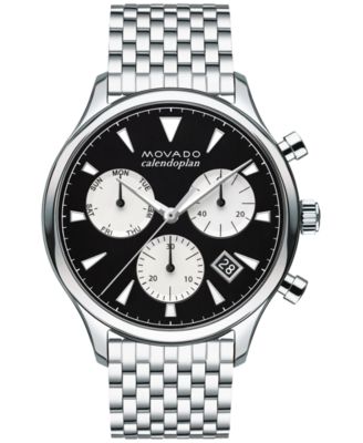 Emporio Armani Watch Men S Chronograph Stainless Steel Bracelet 43mm Ar2434 Reviews All Fine Jewelry Jewelry Watches Macy S