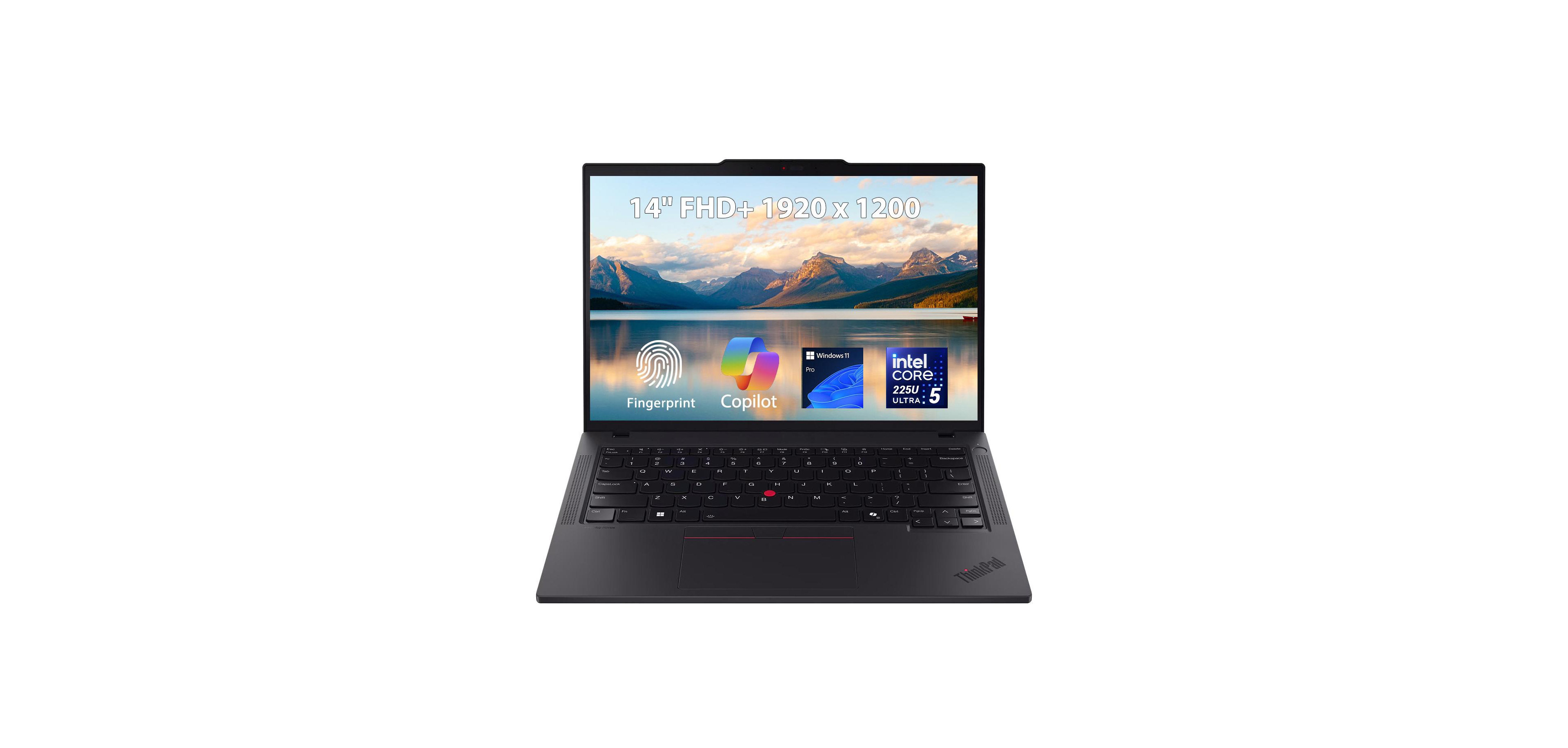 Lenovo ThinkPad T14 Gen 6 Business Ai Laptop, 14" Fhd+ 60Hz, Intel Core Ultra 5, Intel Graphics, 32GB DDR5, 1TB Ssd, Windows 11 Pro