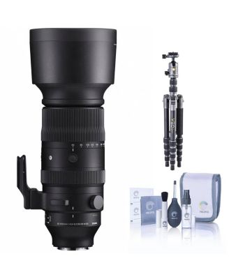 60-600mm f/4.5-6.3 DG DN OS Sports Lens for L Mount with Tripod Kit