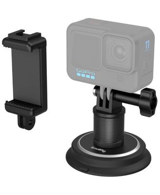 Suction Cup Mounting Support for Action Cameras