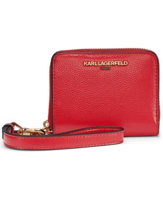 Zipper Charm Bifold Wallet