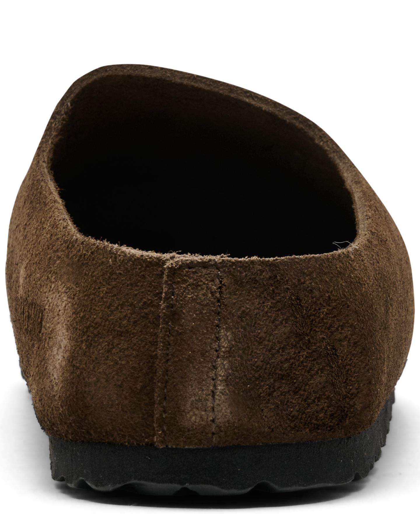 Женские сабо Birkenstock Amsterdam Wrapped Suede Leather, цвет: Carafe — фото 4
