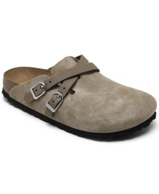Women's Blair Suede Leather Clogs from Finish Line