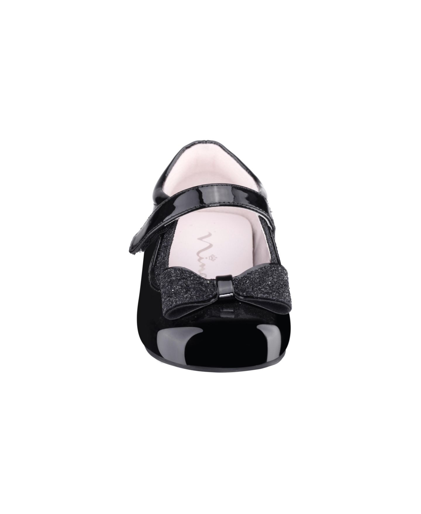 Туфли Nina Jillzee Mary Jane Dress Shoes для девочек-малышей, цвет: Чёрный — фото 4