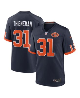Men's Dillon Thieneman Navy Chicago Bears 2026 Rivalries Collection Game Jersey