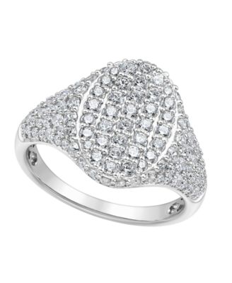 Lab-Grown Round Diamond Ring (1-1/2 ct. t.w.) in 14k Yellow or White Gold