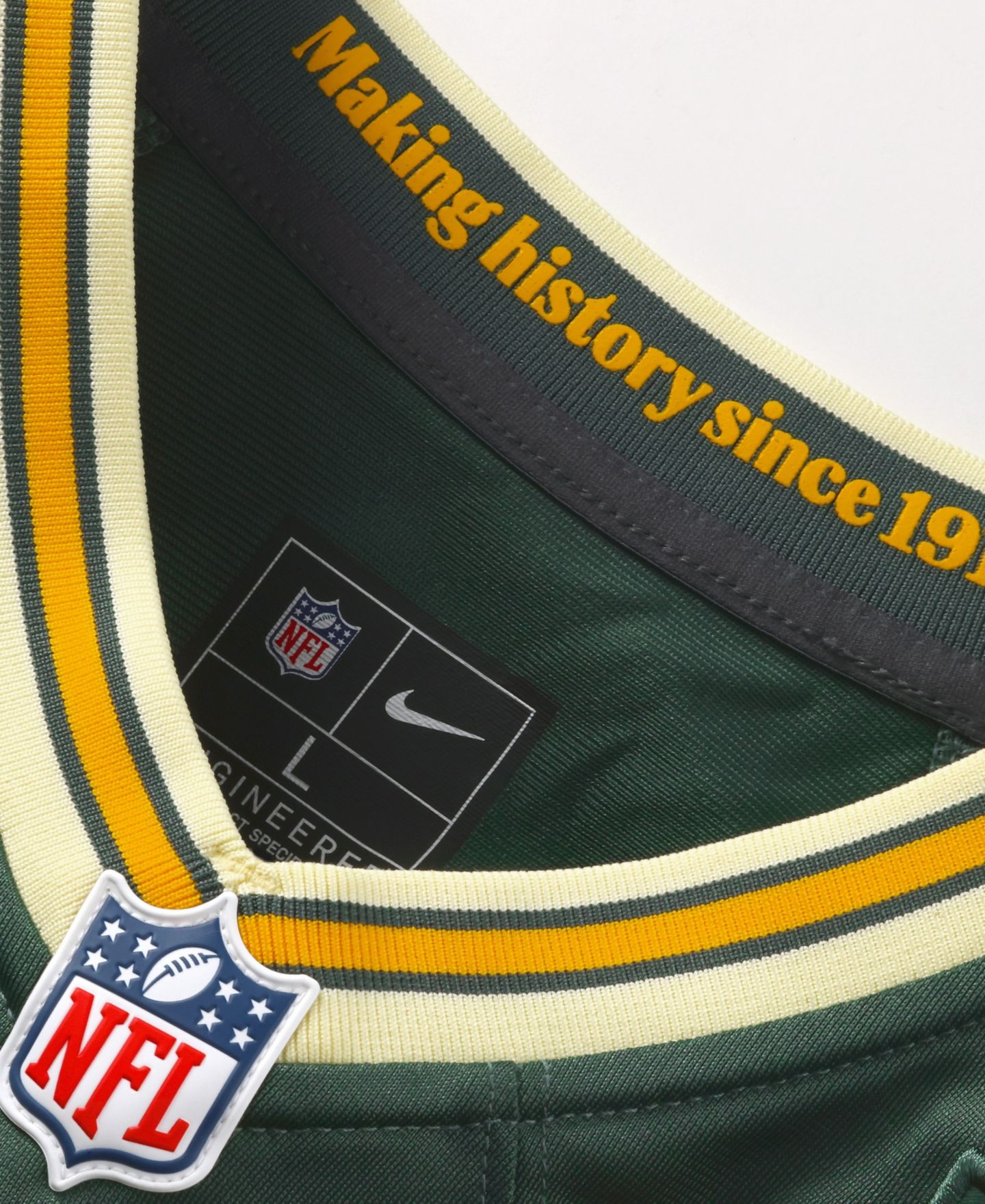 Женский топ Nike Josh Jacobs Green Bay Packers 2026 Rivalries Collection Game Jersey — фото 3