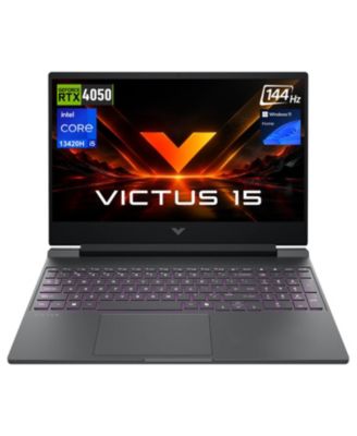 Victus 15 RTX 4050 Gaming Laptop, 15.6" FHD 144Hz, Intel Core i5-13420H, 32GB DDR4 RAM, 2TB SSD, Wi-Fi 6, RGB Backlit KB, Windows 11 Home, Grey