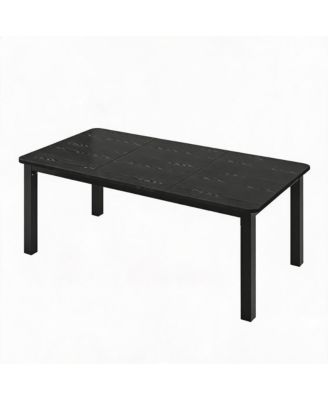 70.8" Dining Table for 6-8 People, Small Chamfered Corner Design Only Table