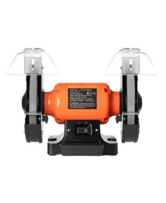 8 in Bench Grinder with 350W Motor and 3450 RPM Speed