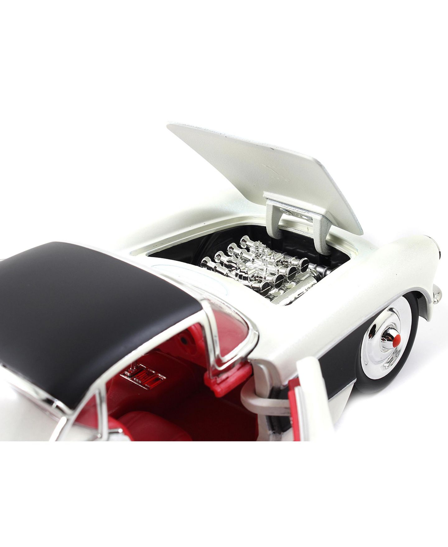 Детская игрушка Jada 1:24 Scale Bigtime Muscle 1957 Chevrolet Corvette Officially Licensed Diecast Model Car — фото 3