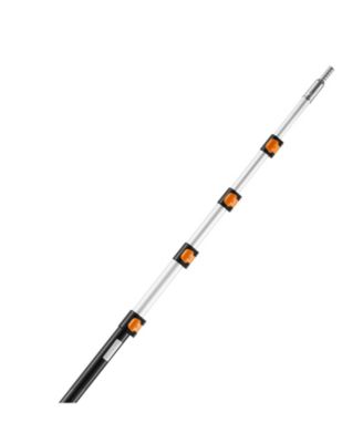 6 to 24 ft Telescoping Aluminum Extension Pole with Flip Locks