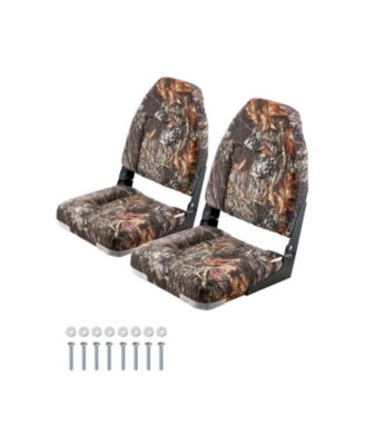Folding High-Back Boat Seat with Aluminum Alloy Hinges for Boats