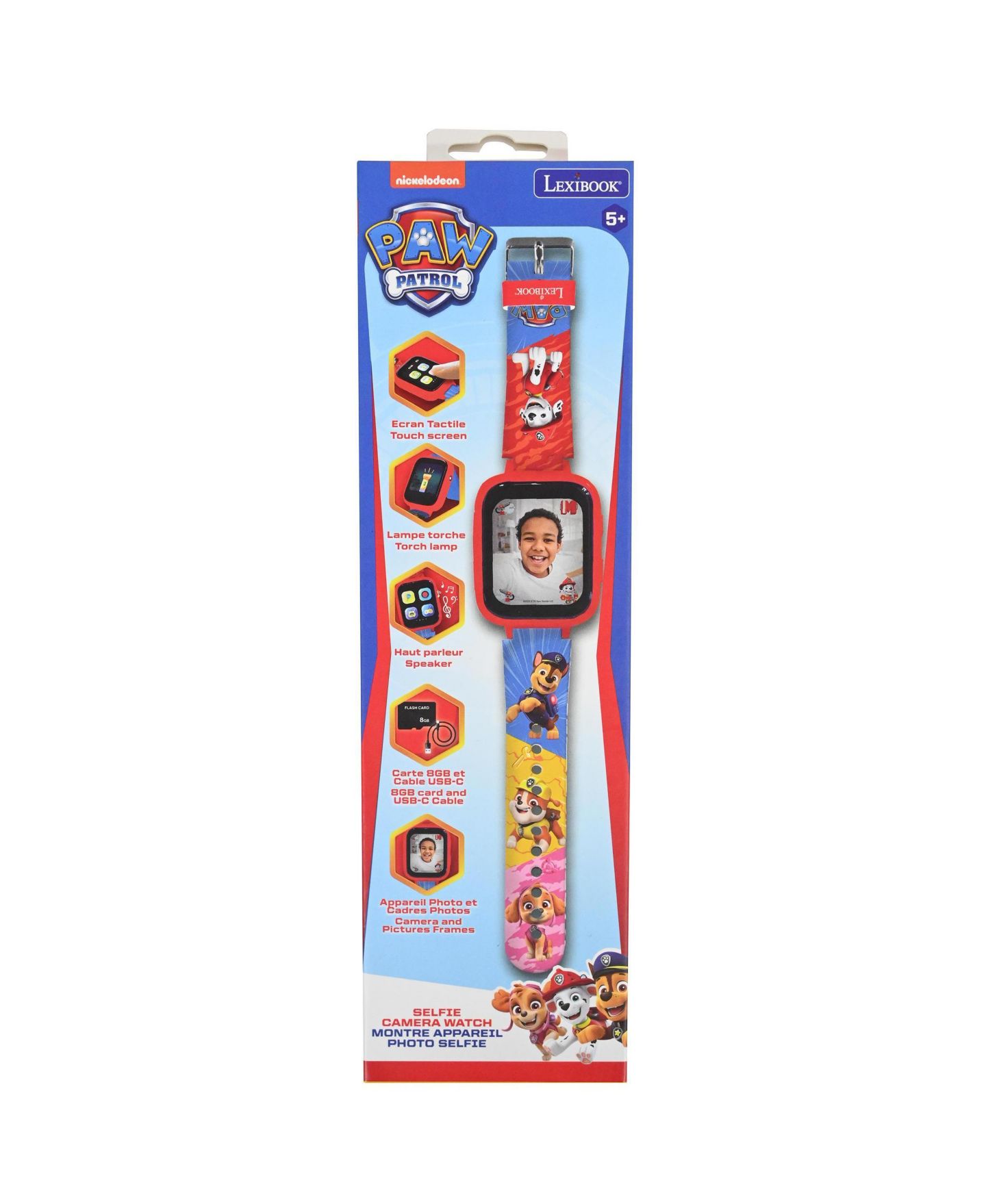 Детские часы Paw Patrol 720p Camera Touch Screen Watch with MP3 Player — фото 4