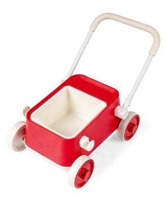 Kids' Foldable Handlebar Storage Basket Push Wagon