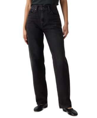 Women's Easy Dad High-Rise Straight-Leg Jeans