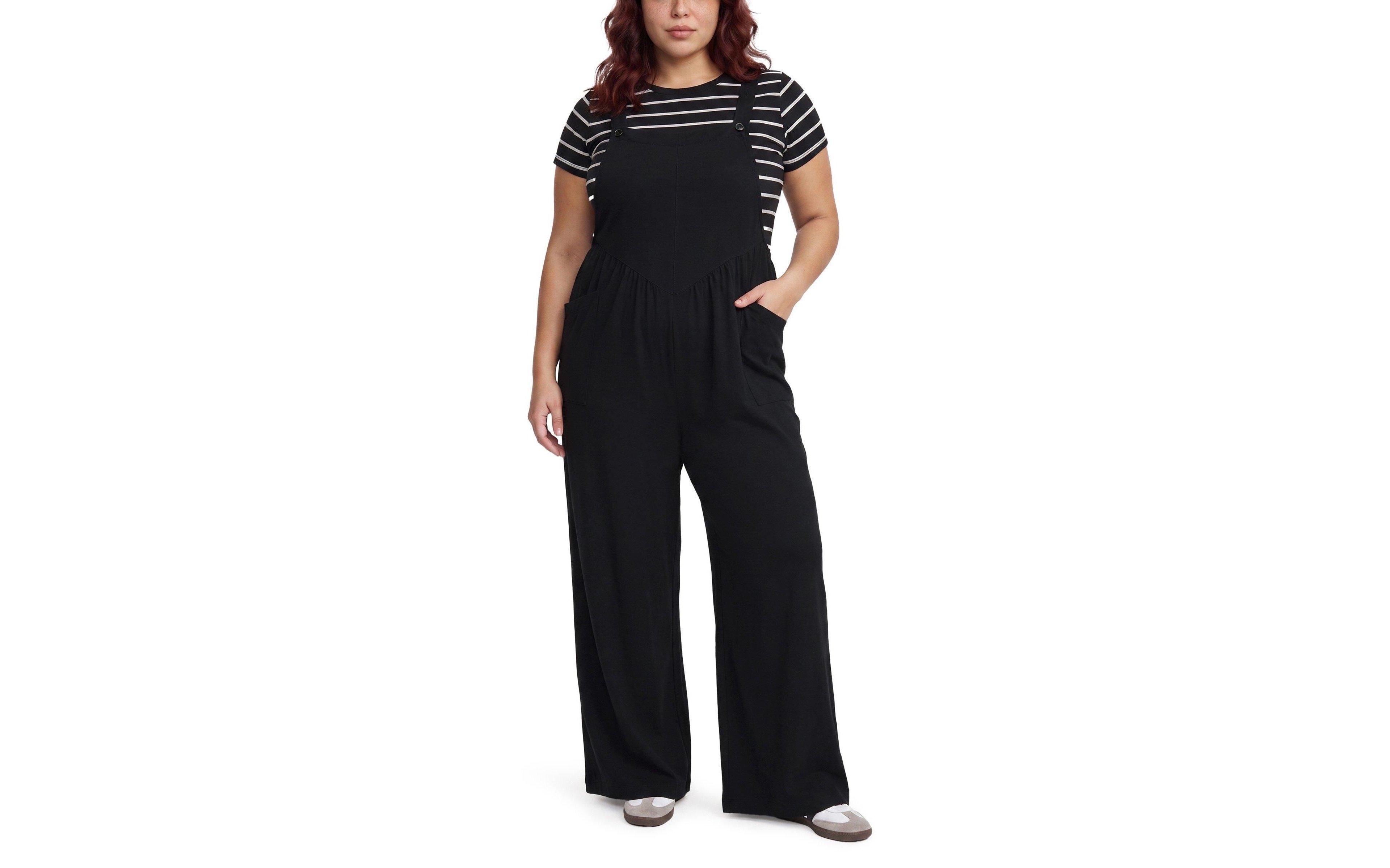 Torrid Plus Wide-Leg Gauze Overall