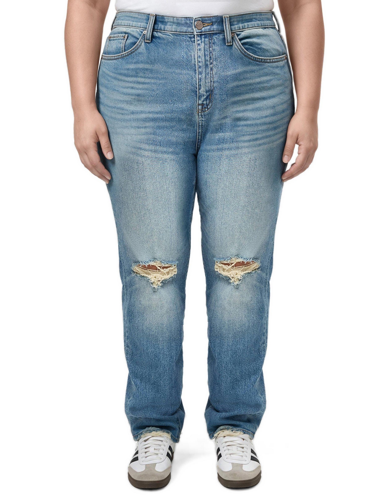 Torrid Plus High-Rise Straight-Leg Jeans